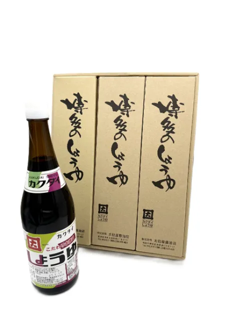 博多のしょうゆ3本セット
